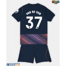 Otroški Nogometni dresi Tottenham Hotspur Micky van de Ven #37 Gostujoči 2026-27 Kratek Rokav (+ Kratke hlače)